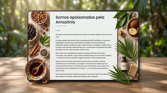 Somos apaixonados pela Amazônia